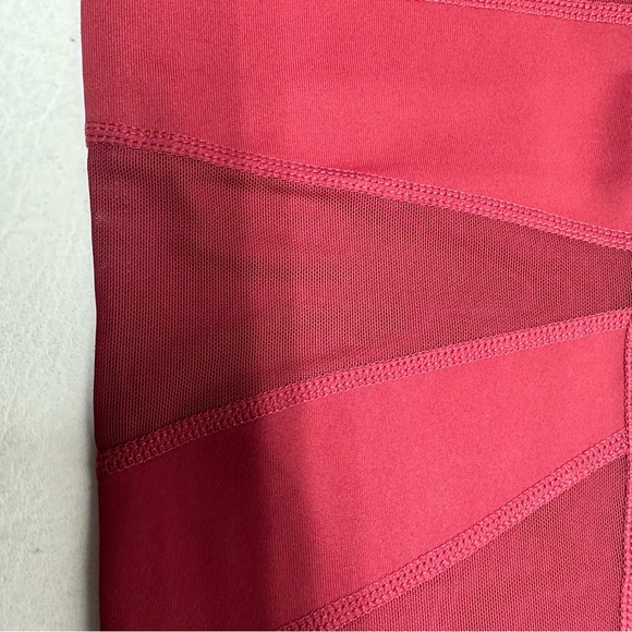 BUFFBUNNY collection red leggings Anastasia size medium nwt - Picture 7 of 9